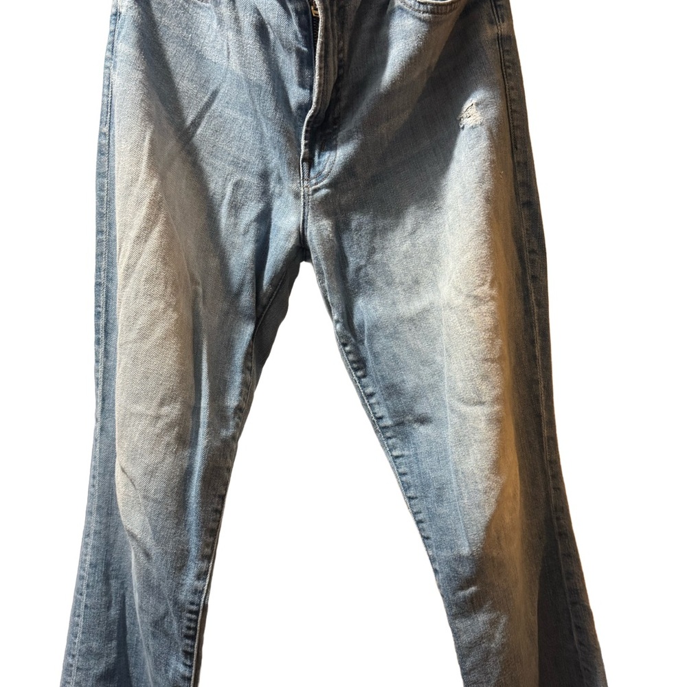 MOTHER Skinny Jeans - Faded Blue